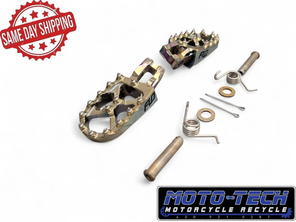 🔥2022 HUSQVARNA TC85 FLO ESTRIBERAS 🏁 ESTRIBERAS PASO MC SX TC 85 85SX 278🔥 Foto 4 de 4