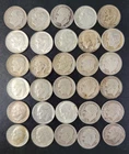 Set of (30) Roosevelt Dimes, Dated 1946 - 1964