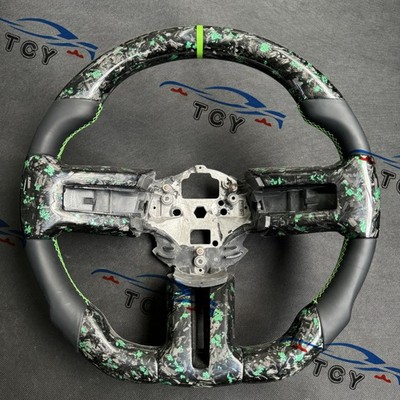 Forged Carbon Fiber Steering Wheel Fit for Ford Mustang Shelby GT 2010-2014