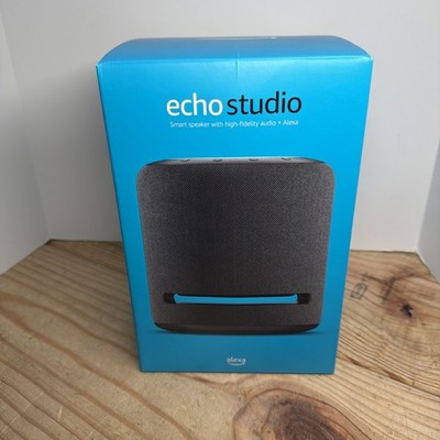 NEW Amazon Echo Studio Hi-Res Smart Speaker w/ High Fidelity Audio Alexa SEALED