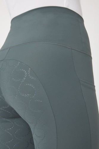 Damen Reitleggings Gilla Atmungsaktive Reithose mit Silikon Vollbesatz Gr. 34-44 - Picture 5 of 22