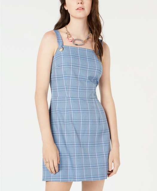 juniors plaid dress