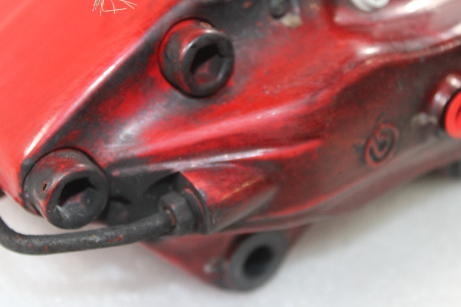 Ferrari 575, LH, Left, Front Brake Caliper, Fire Dmg, Used, P/N 184279