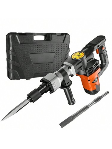 Demolition Jack Hammer 1400W Electric Jackhammer Heavy Duty 2900 BPM Concrete