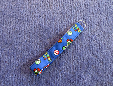 Super Mario Keyfob / Keychain/ Wristlet/ Lanyard