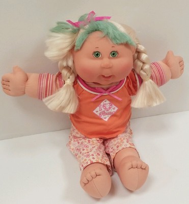 cabbage patch doll dark hair