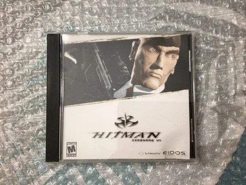 Hitman: Codename 47 (PC, 2000) - Jewel case w/ CD-ROM Disc