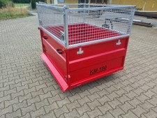 Heckcontainer, Kippmulde, Traktor, Schlepper, KM 160 65cm BW