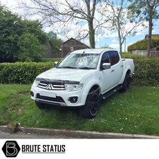 Mitsubishi L200 2005-15 MK4 Bonnet Guard Stone Deflector Protector Shield Dark