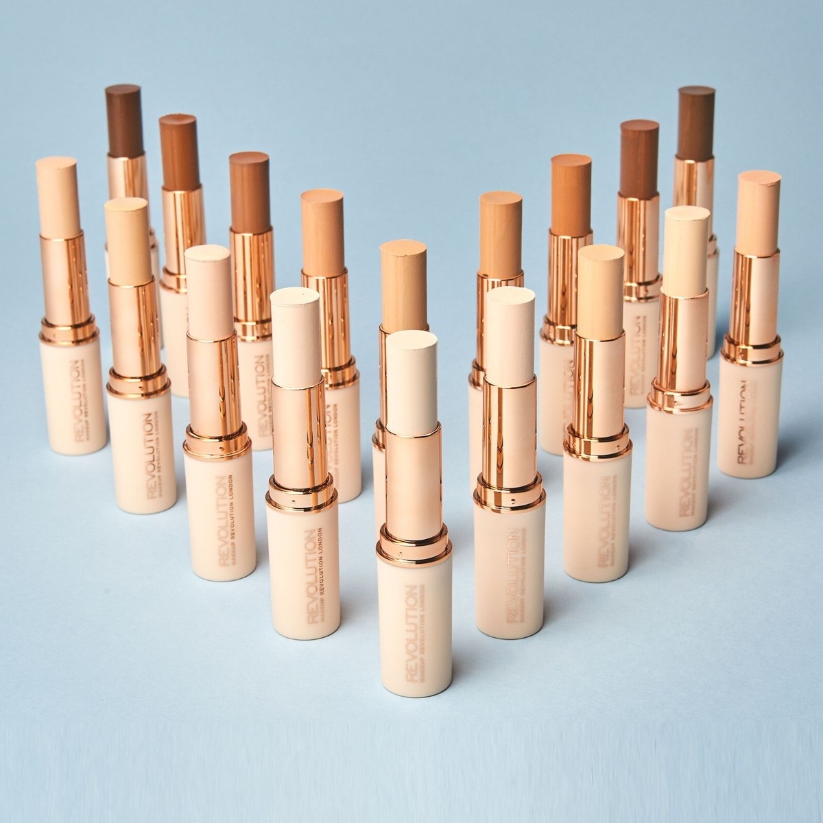 Makeup Revolution Fast Base Stick Foundation Pick shade - Buy 2