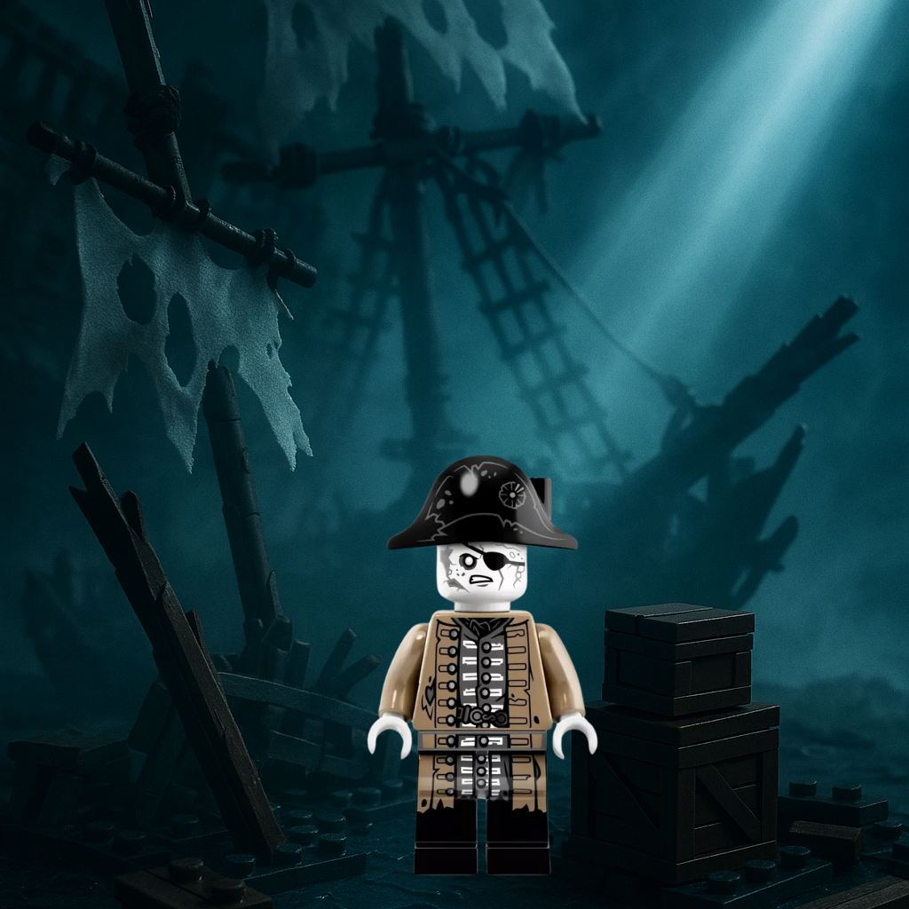 LEGO Pirates of the Caribbean Silent Mary 71042 Lieutenant Lesaro