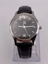 ESQ By Movado Swiss Women’s Watch WR 30M Date Ind. E5228 New Battery