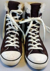 converse shoes fur lined
