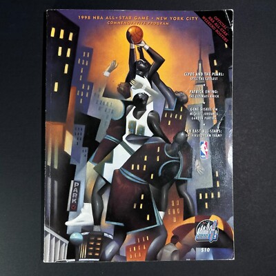 1998 NBA All-Star Program – Kobe Bryant 1st All-Star Game NYC