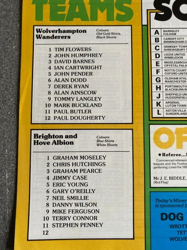 Wolves HOME & AWAY programmes 1984/85 League 2nd Division Cup some with cuttings - Picture 42 of 96
