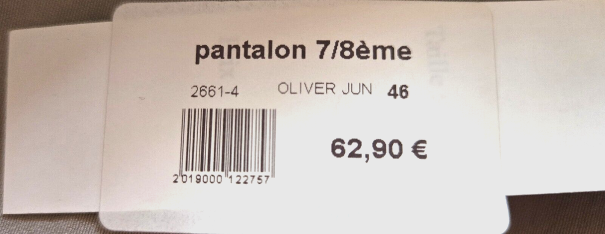 Tunique Olivier Jung Taille 48/50 - Multicouleur Géométrique - Neuve Sans étiquette