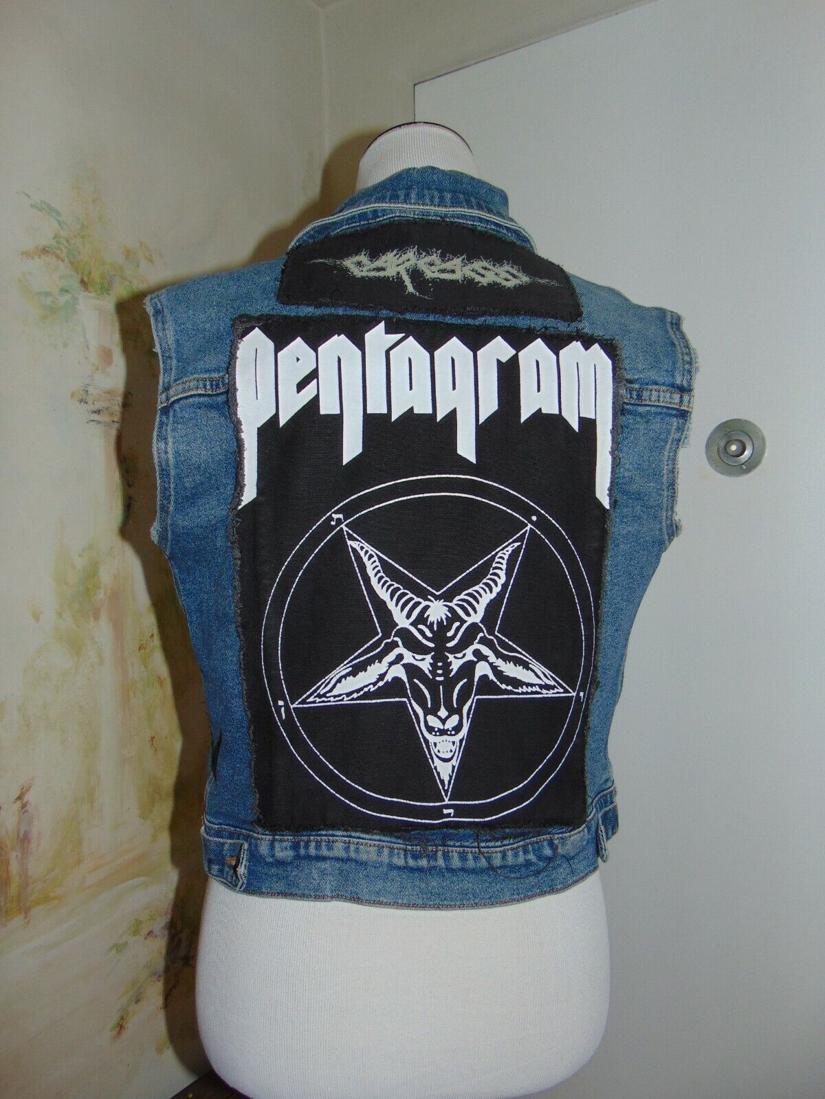 Denim vest of singer “ Dead “ from Mayhem : r/findfashion