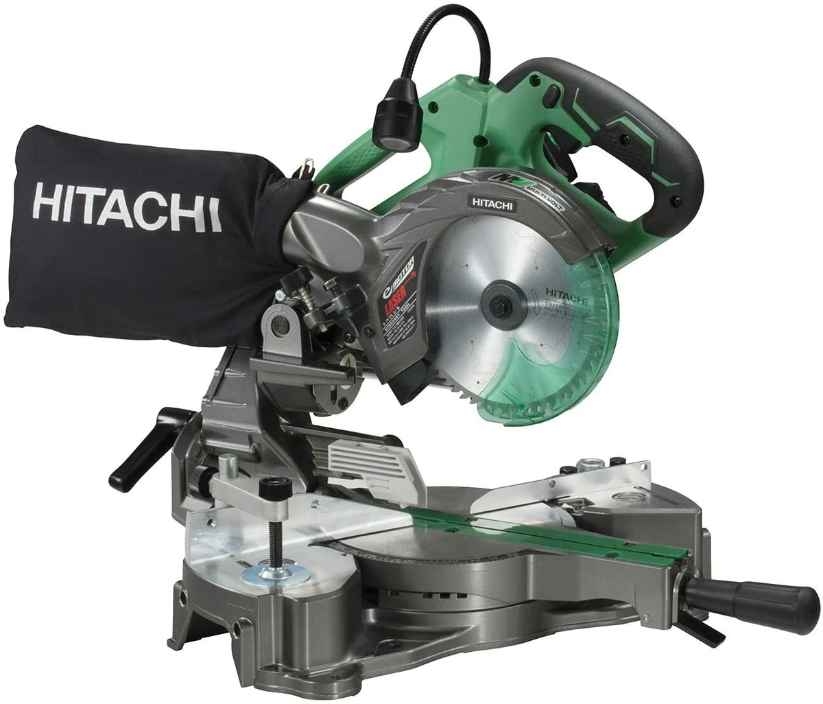 Hitachi sliding dual compound miter deals saw