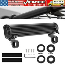 2pcs Horizontal 0.7511.25 Atv Utv Off-road Light Bar Clamp Mount Bracket Kit