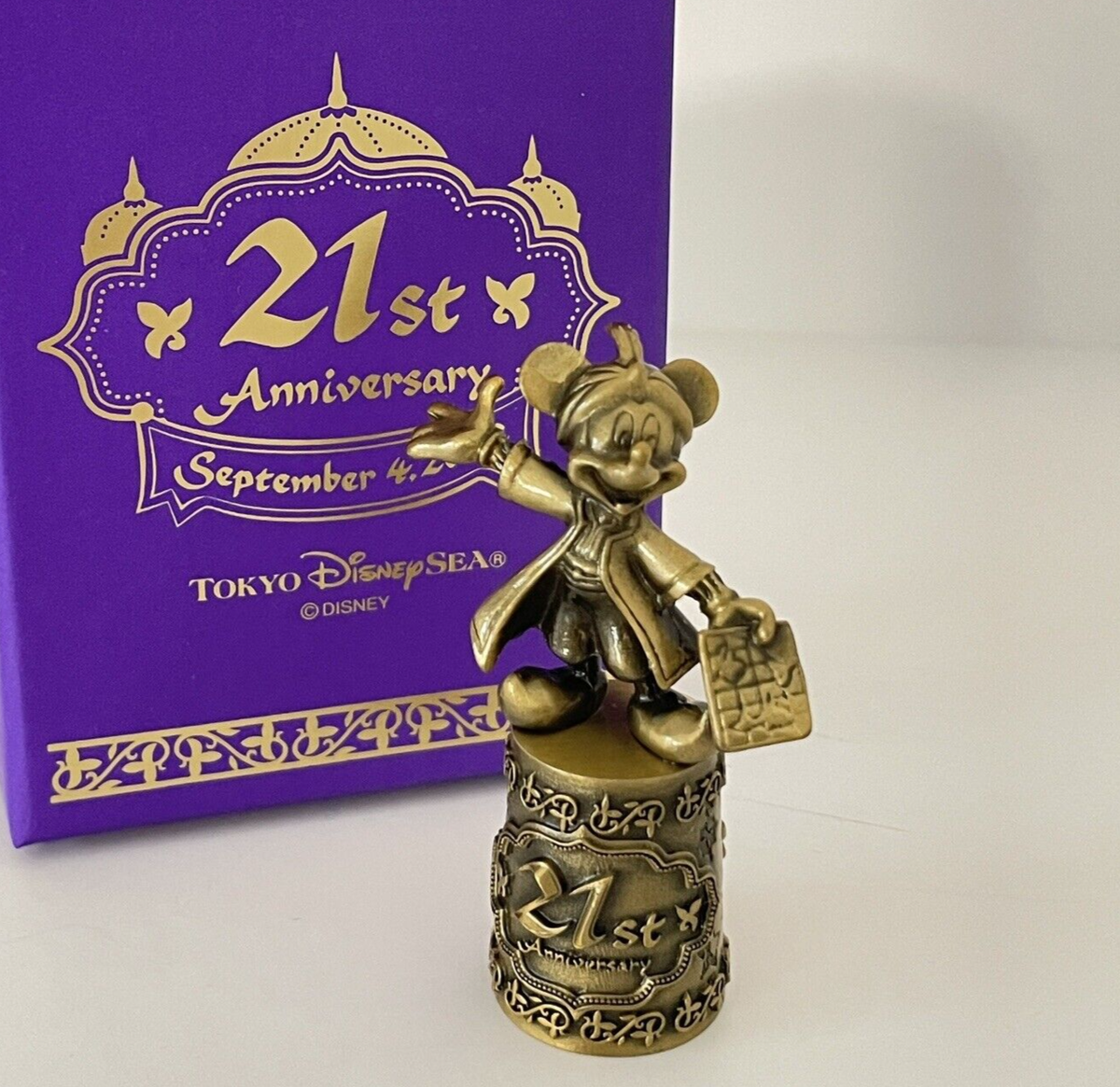 Disney Mickey Mouse Thimble Tokyo Disneyland Disney Sea 21st