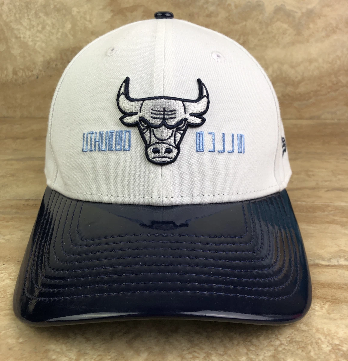 New Era 9Forty Chicago Bulls Win Like 82 Carolina Blue Cream