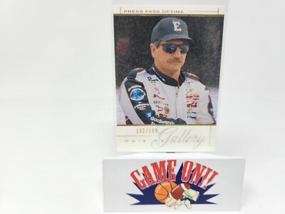 2004 Press Pass Optima #DEG37 Dale Earnhardt Gallery #ed /200  BUF  sc