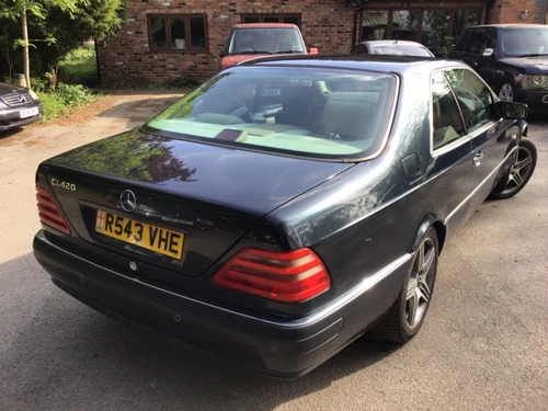 1997 Mercedes-Benz CL420 W140 - Picture 4 of 8