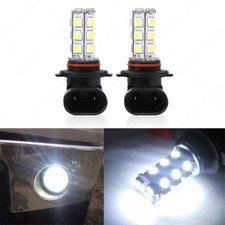 2x 9005 9145 9140 H10 9006 Universal LED Fog Bulb Lamp Driving Light 6000K White