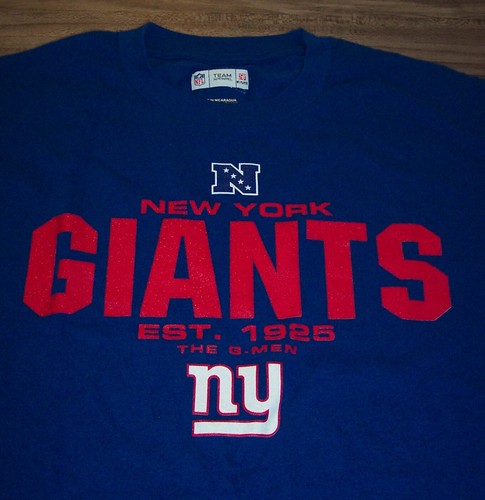 NEW YORK GIANTS NFL FOOTBALL EST 1925 T-Shirt MENS MEDIUM NEW