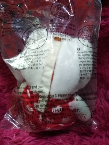 Vintage 2002 Hello Kitty McDonald's Big Mac Reversible Plush New Sealed - Picture 4 of 12