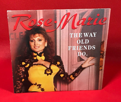 ROSE MARIE The Way Old Friends Do - 1988 UK 7'' vinyl single Abide With Me