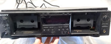SONY TC-WE47 Double Cassette Stereo Player Recorder Deck For Parts Repair