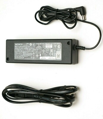 New Original OEM Sony Bravia KDL-43WF663 KDL-43WF665 TV AC Power Adapter&Cable