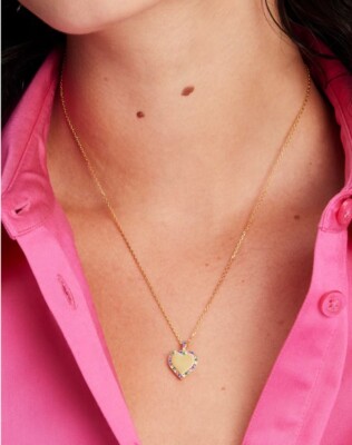 【ほぼ未使用】KATE SPADE 2点セット　ネックレスブレスレット　ハート ほぼ未使用】KATE SPADE 2点セット ネックレスブレスレット ハート