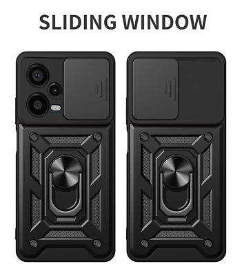 Fr Xiaomi Poco X5 / X5 Pro Shockproof Ring Stand Phone Slim Back Case Cover