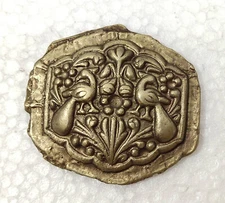 Vintage Bronze Jewelry Die Mold/Mould India Hand Engraved For Jewellery Making