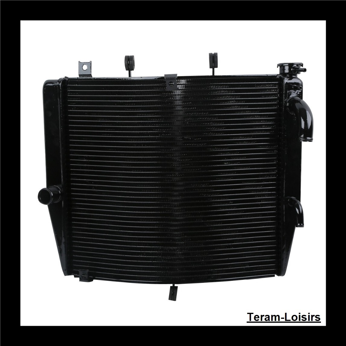 Radiateur moto Kawasaki ZX10R 2008 2009 2010 rechange type 39061-0121 d'eau