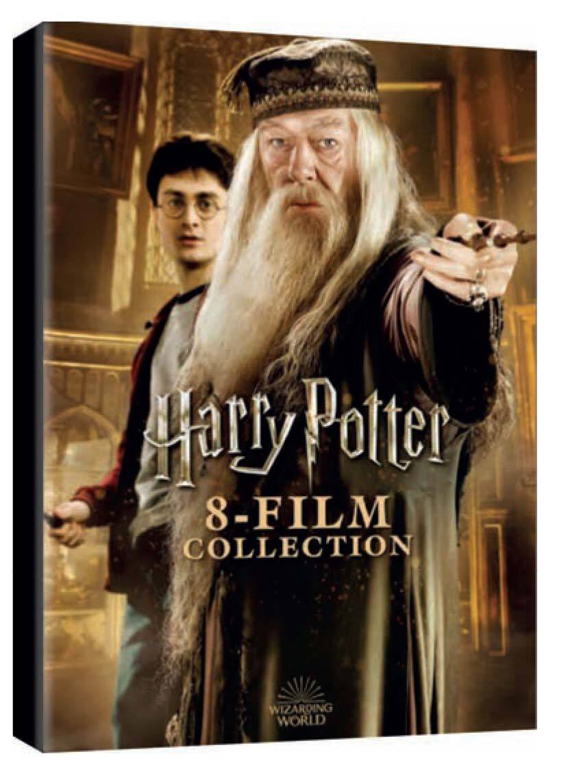 Blu-Ray 4K Uhd Harry Potter 8 Film Collection (Dumbledore Art Edition) (8 4K Ult
