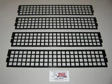 (4)DIXIE NARCO 501E, 522E & 600E SODA VENDING MACHINE DOUBLE COLUMN BOTTLE SHIMS