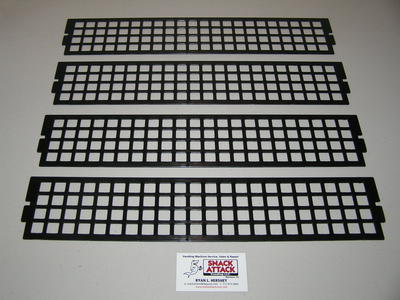 (4)DIXIE NARCO 501E, 522E & 600E SODA VENDING MACHINE DOUBLE COLUMN BOTTLE SHIMS