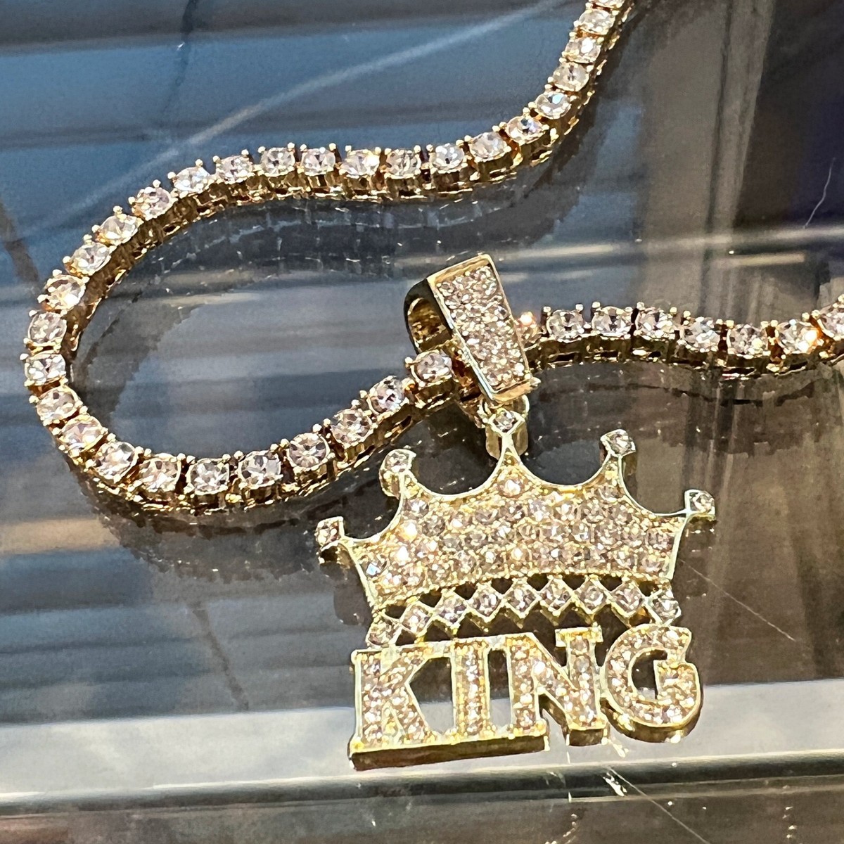 ミュージシャン CROWN NECKLACE GOLD ミュージシャン CROWN NECKLACE GOLD King Crown Gold Plated
