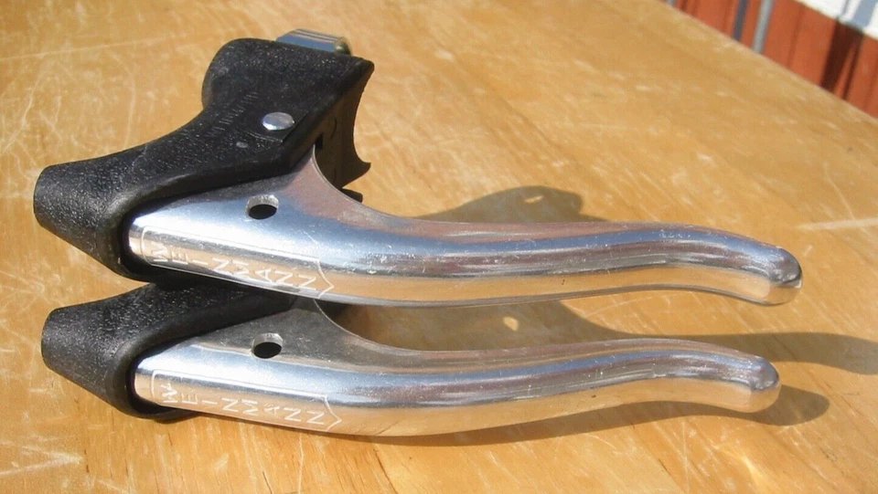 NOS Weinmann AG # 190 Junior Drop Bar Road Brake Levers - Switzerland 22-24mm - Image 3 of 4