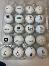Lot of 20 Collectible Logo Golf Balls Golf Clubs, TPC, PGA, Ryder Cup, US Open
