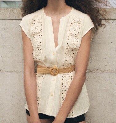 ZARA MIXED PIECE BELT MIXED COIN METAL BELT - Golden | ZARA Singapore main image 2