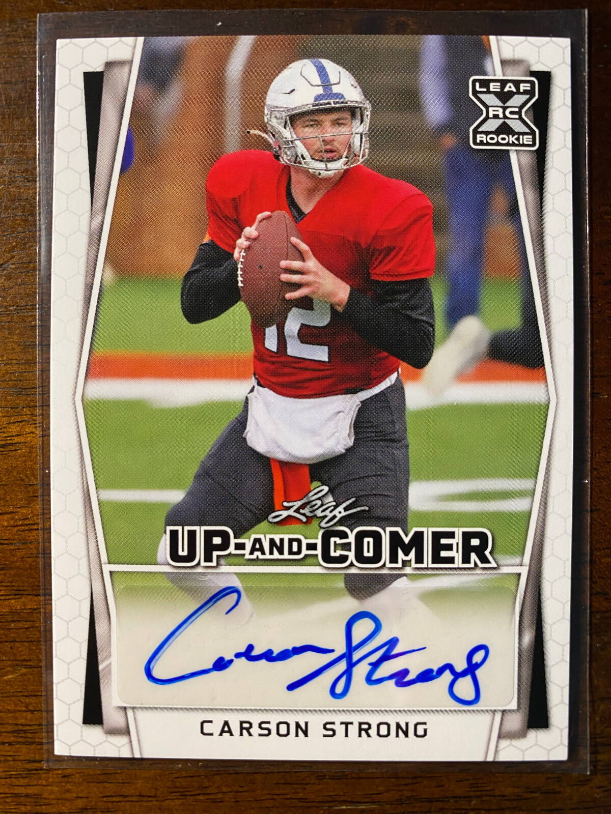2022 Leaf Up and Comer Holiday Pack Carson Strong #UC-CS1 | eBay