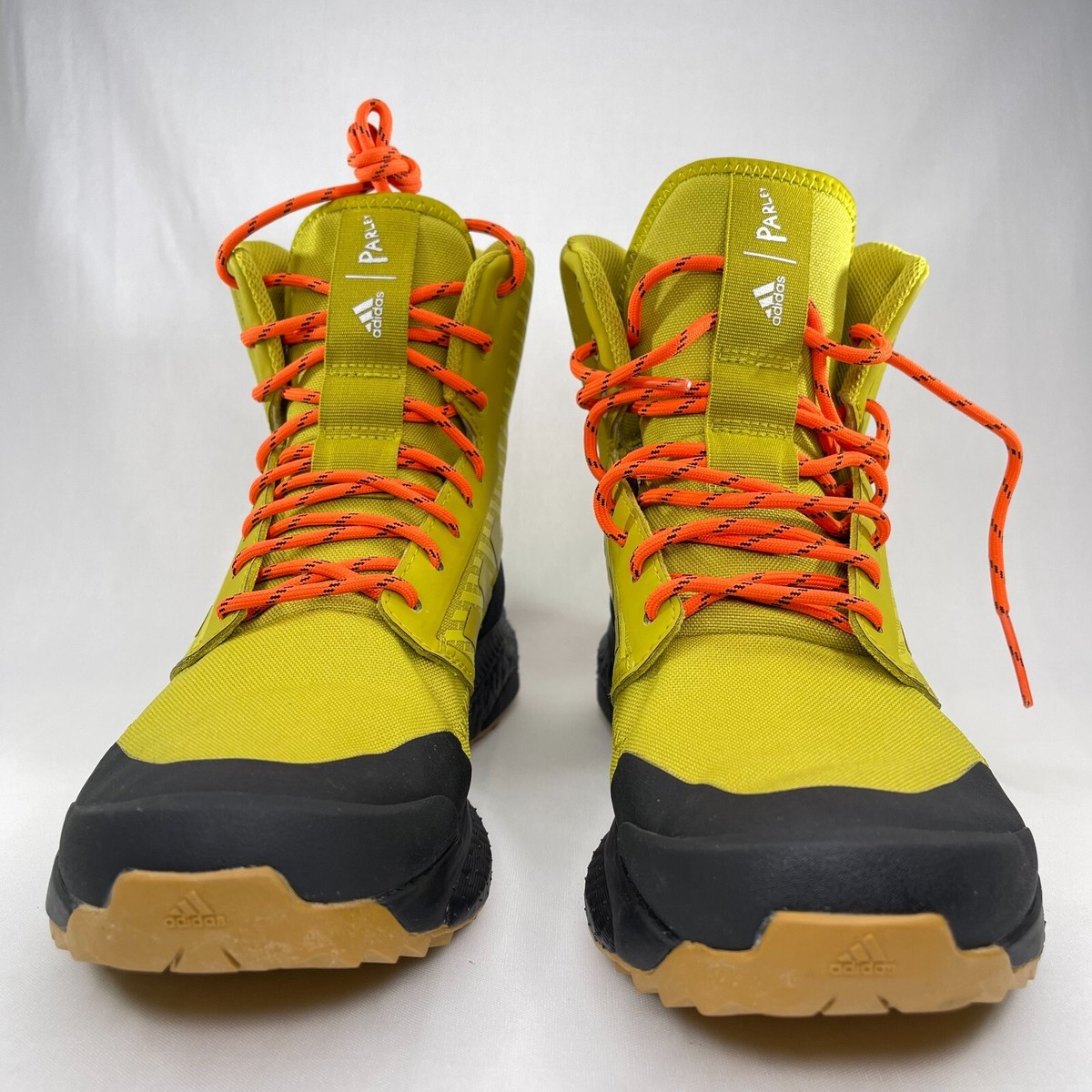 Adidas Terrex Free Hiker XPL GTX Pulse Olive Orange Mens 6.5 Wmns