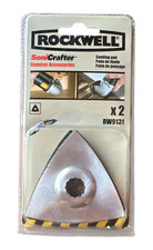 Lot of 3- Rockwell RW9131 Sonicrafter Sanding Pad Set, Thin, 2-Piece per Pack