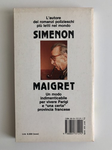 "MAIGRET E LA CASA DEL GIUDICE" di Simenon - Oscar Gialli n. 209 - febbraio 1990 - Foto 4 di 4