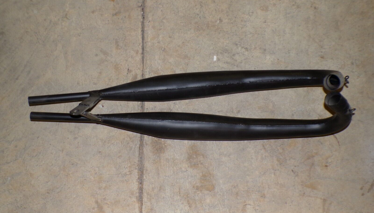 KAWASAKI H2 750 NOS EXHAUST EXPANSION CHAMBERS STINGERS FBG NOT