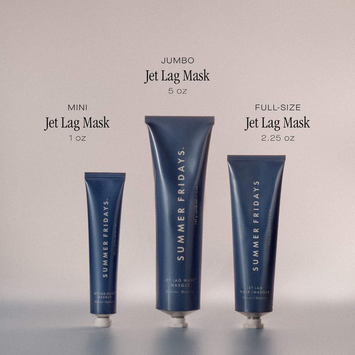SUMMER FRIDAYS Jetlag maskシリーズ 4点 Jet Lag Mask® - Hydrating Face Mask | Summer Fridays